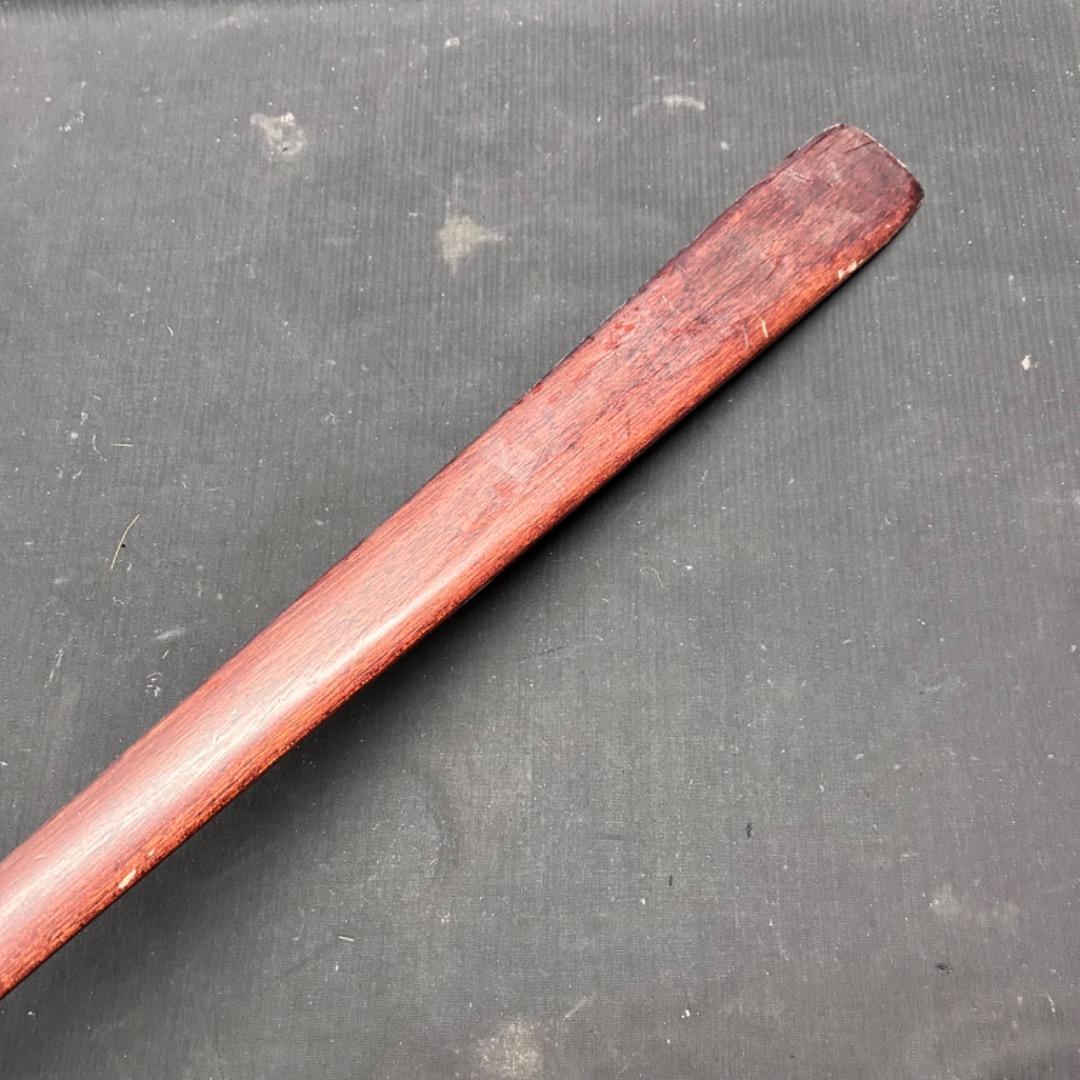 ▽※後右1105 アボリジニ 木製 槍 木彫り 彫刻 民族美術 部族 武具