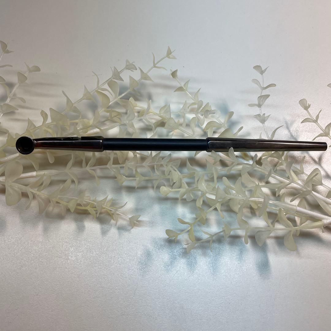 煙管　純銀製刻印　六角形