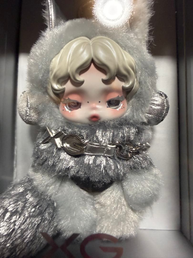 スカルパンダSKULLPANDA × XG ぬいぐるみペンダント 日本限定