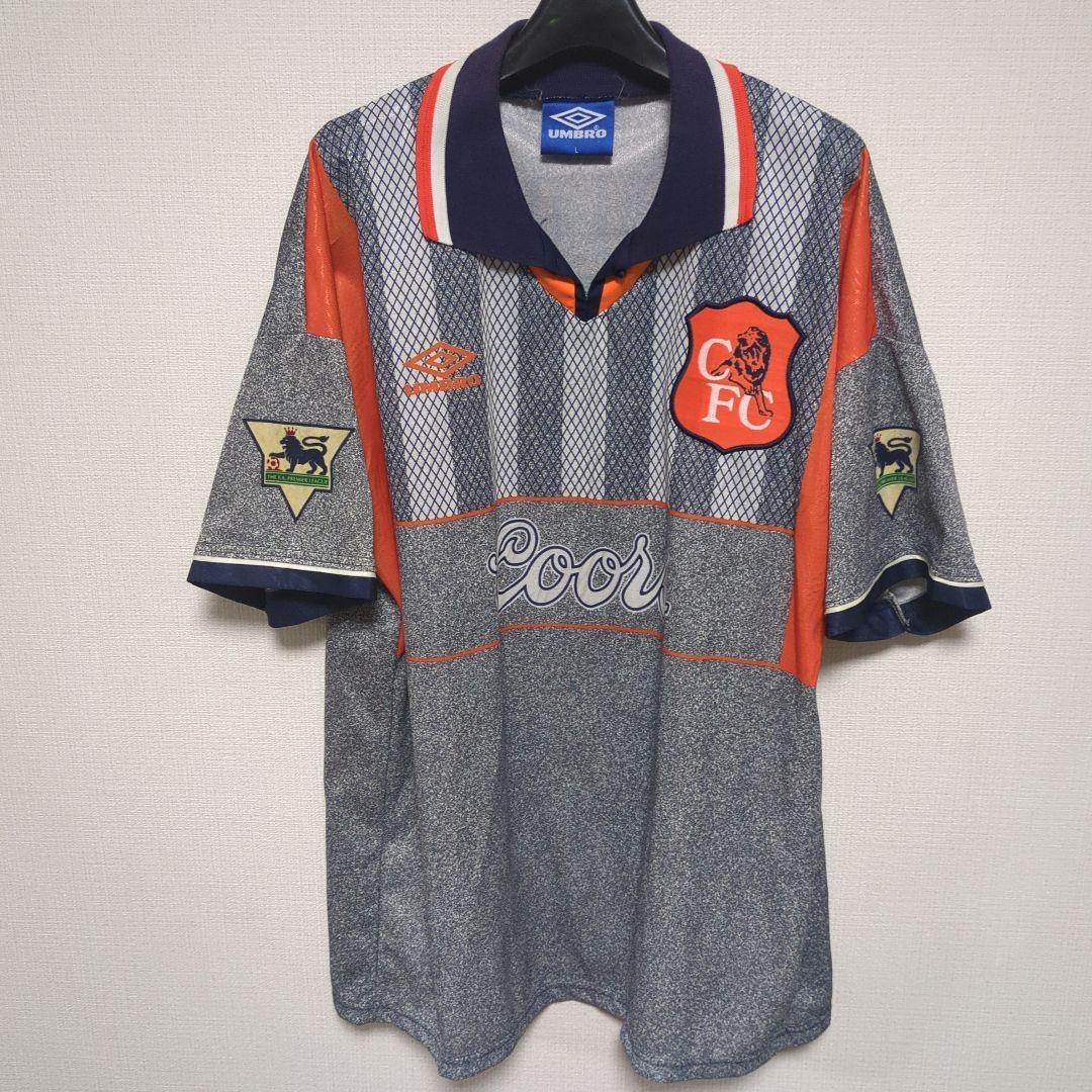 未使用長期保管　1994/96 グリット チェルシー 　　 アンブロ アウェイ