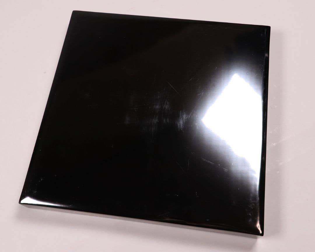 輪島塗 四君子 金蒔絵 二段重 重台 二枚蓋 黒塗 朱塗 木箱 木製 MA90