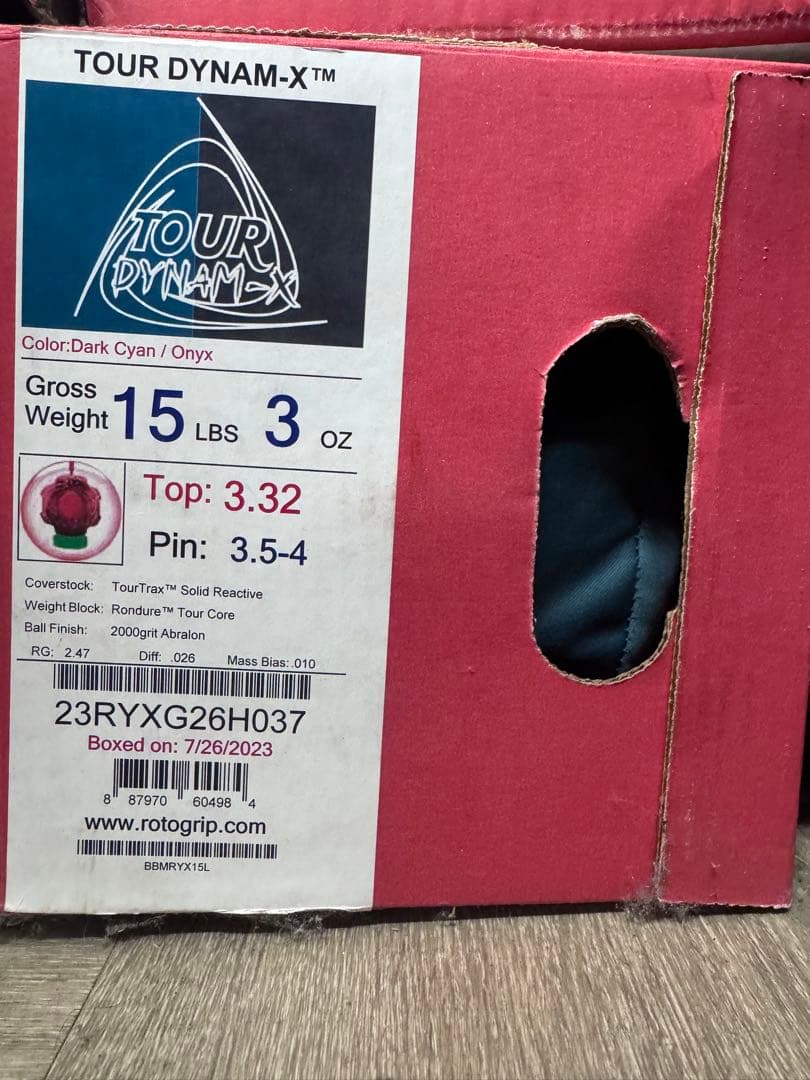 ツアーダイナミクス 15ポンド