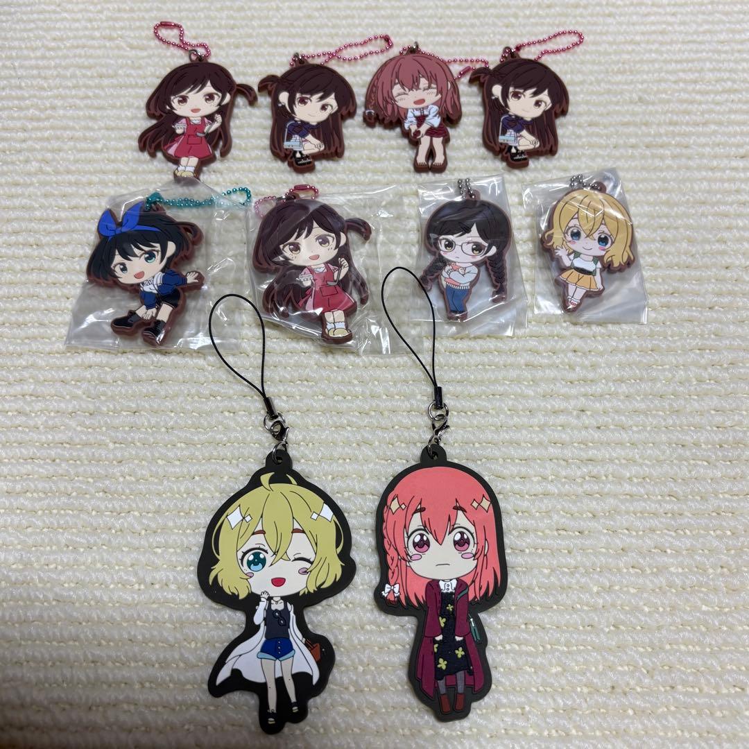 彼女、お借りします グッズ まとめ売り 73こセット 大量 ラバーチャーム等