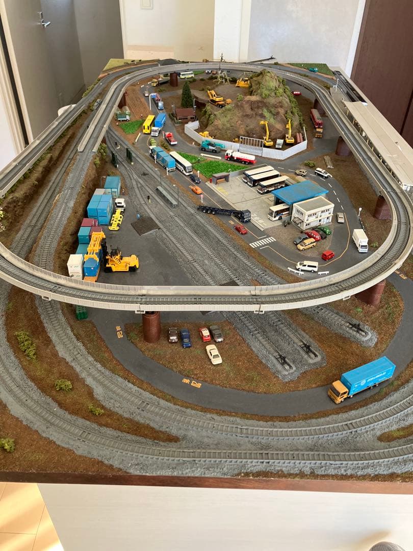 Nゲージ鉄道模型セット完成品