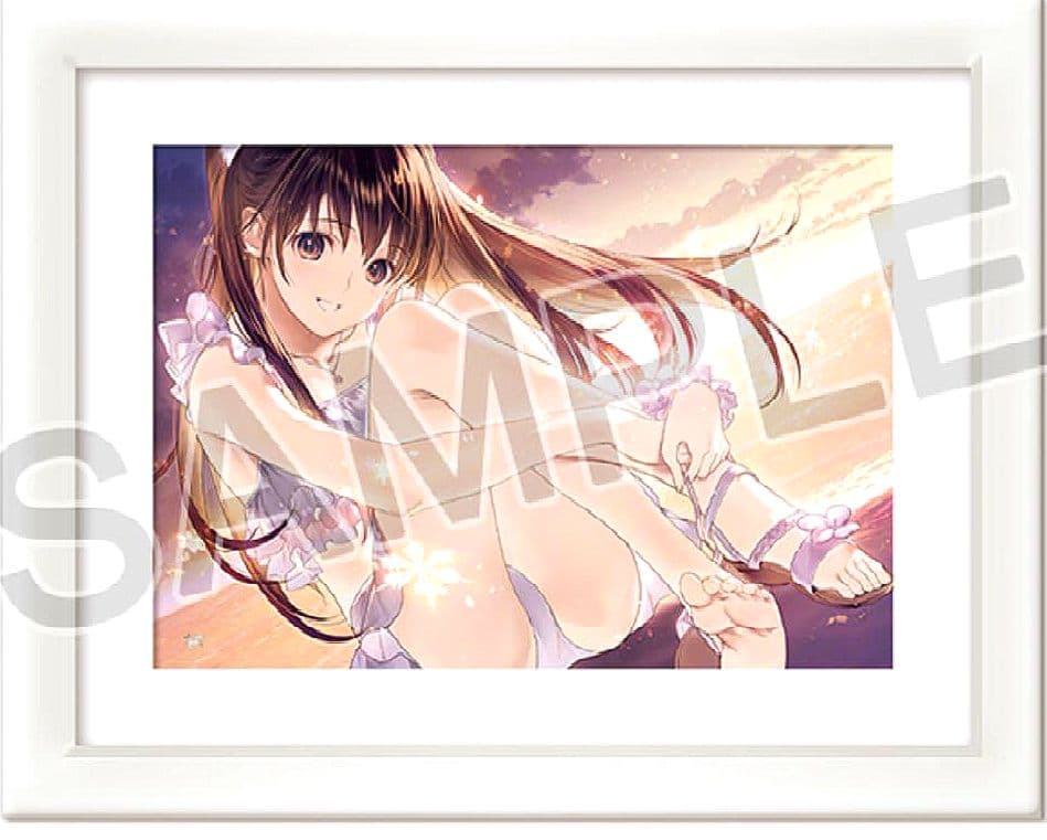 なかむらたけし 直筆サイン クリスタアート「小木曽雪菜 2025 SUMMER」