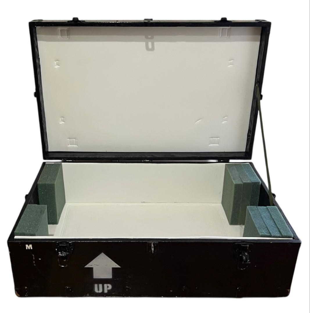 ☆ ヴィンテージ トランクケース ミリタリーボックス コンテナ 収納箱 キャンプ