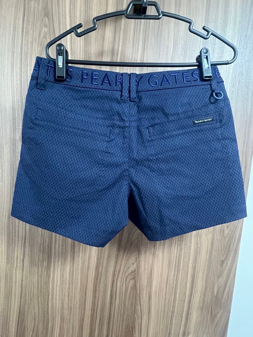 新品未使用 パーリーゲイツ ショートパンツ ネイビー2 定価28000円