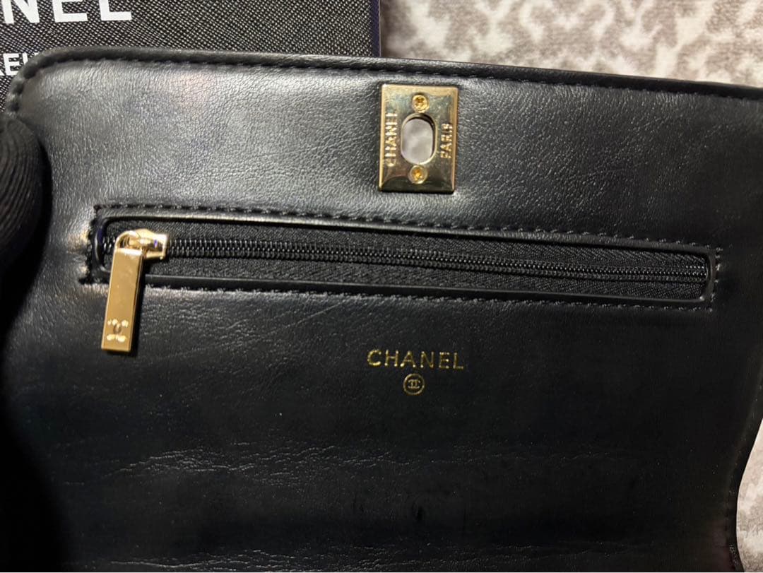 CHANEL MAKEUP ハンドル　パール　キルティング　バッグ　ノベルティ