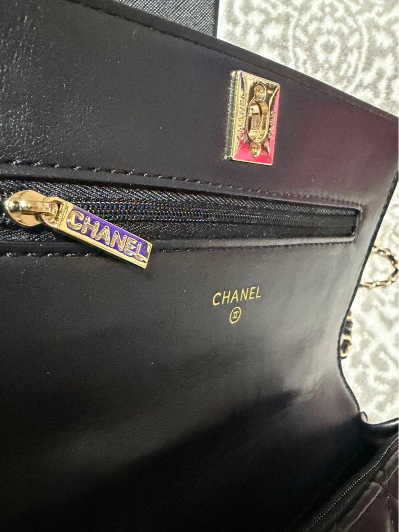 CHANEL MAKEUP ハンドル　パール　キルティング　バッグ　ノベルティ