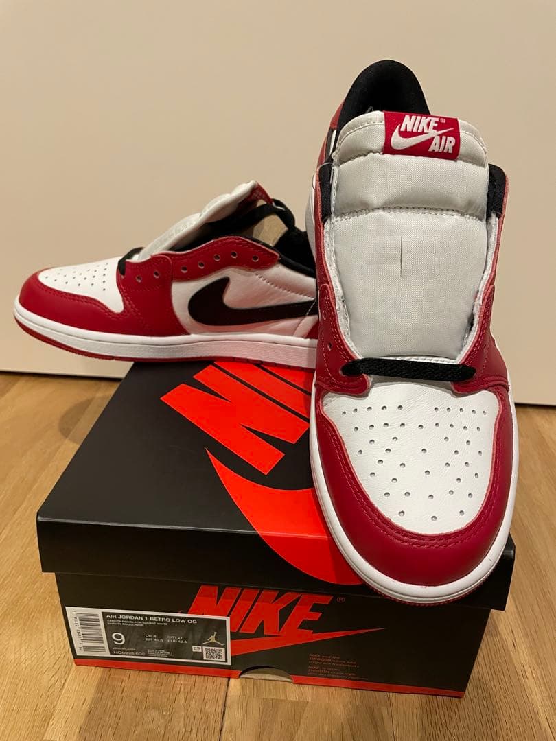 シューズ(男性用) NIKE AIR JORDAN 1 RETRO LOW OG Chicago