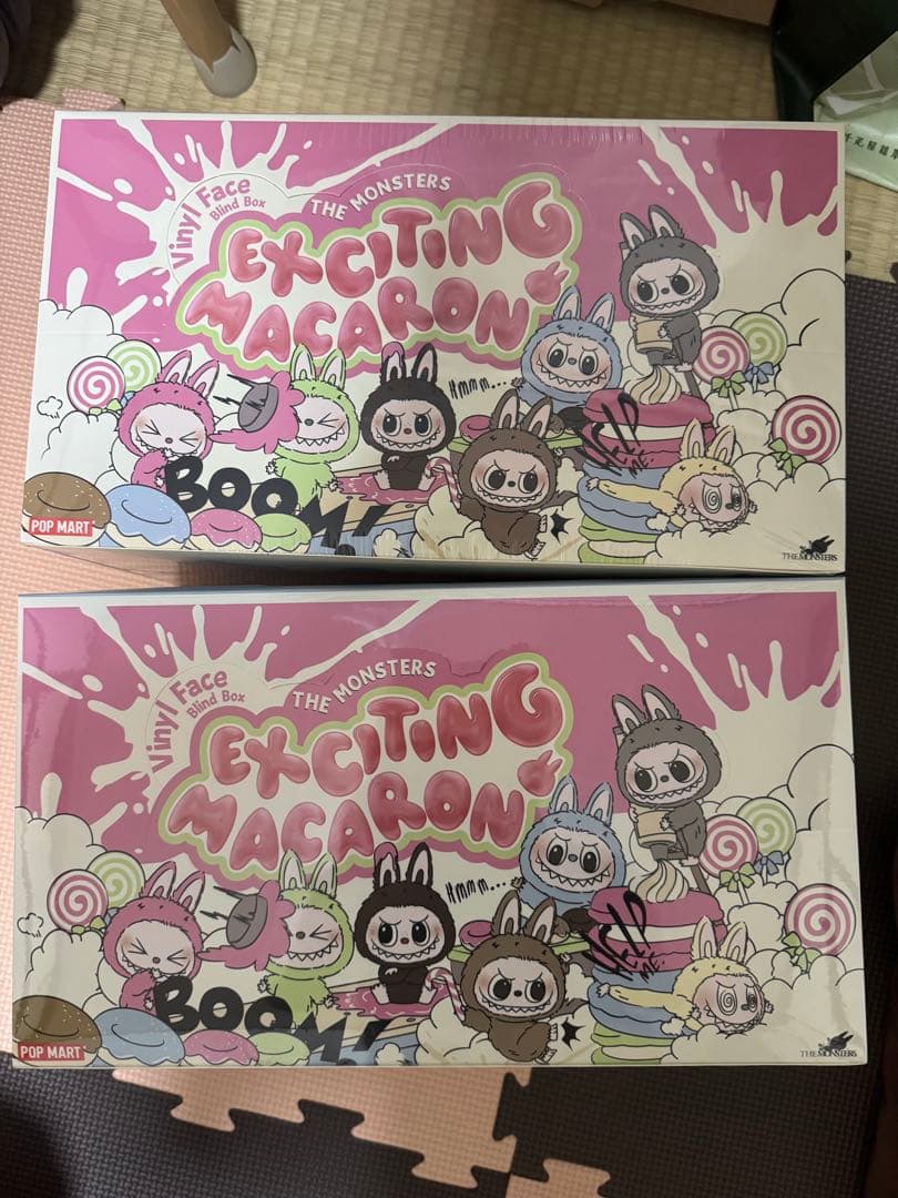 2セット　POPMART LABUBU THE MONSTERS マカロン