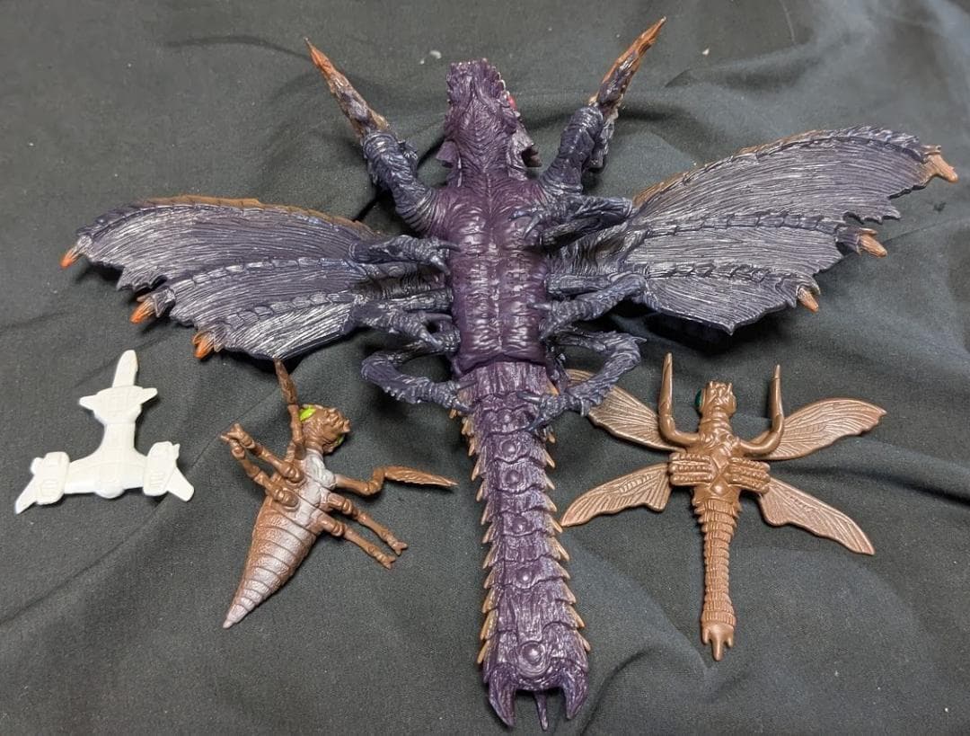 ゴジラ×メガギラス セット ＆オルガ（バンダイ）ソフビフィギュア