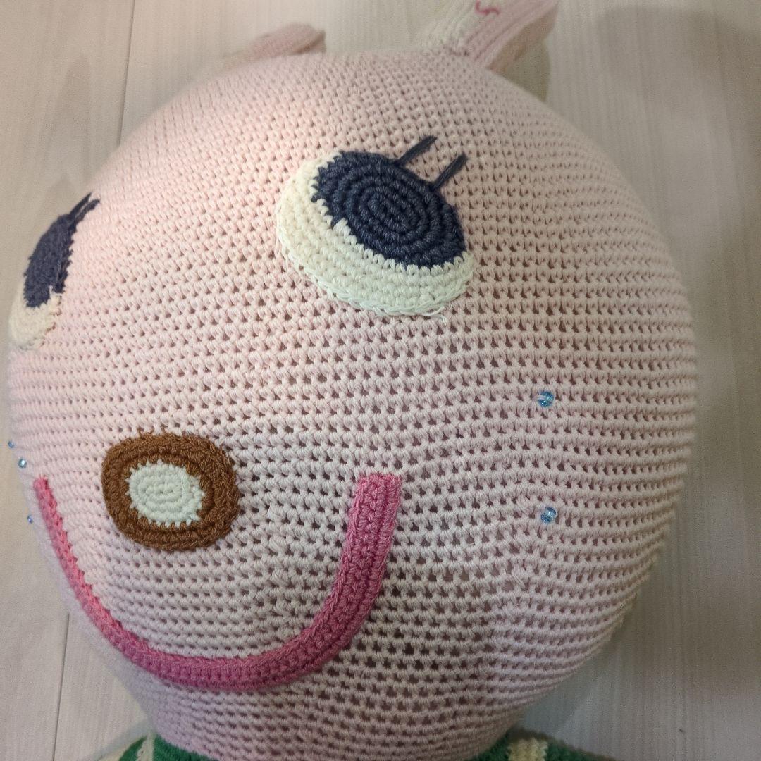 激レア!!公式 エンジェルブルー 田中さん 特大編みぐるみ