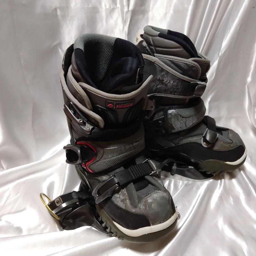 kissmark ステップイン ブーツ&バイン 27.5cm フルセット スノボ