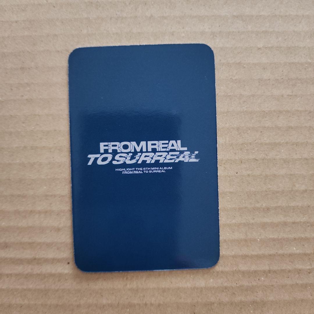 HIGHLIGHTサノク当選トレカドゥジュンサインメッセージ入り