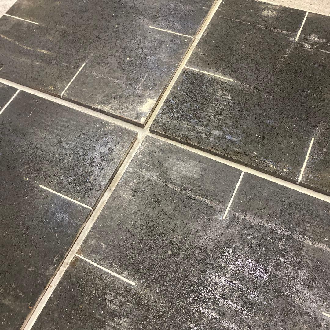 【中古品】陶芸　棚板35×40(厚8mm)5枚組③(スリット有り)