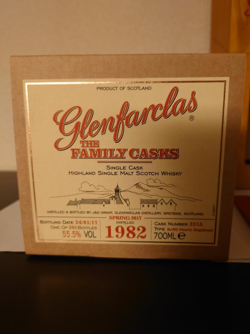 グレンファークラス ファミリーカスク 1982-2017 55.5% #2215