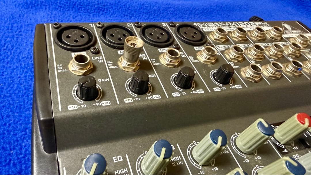 BEHRINGER XENYX 1202FX アナログミキサー 動作確認済
