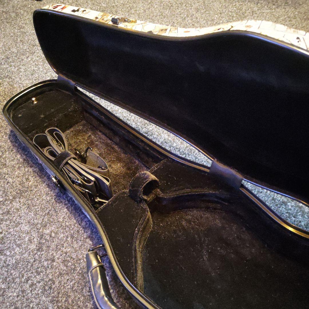 ディズニー ミッキー＆ミニー バイオリンケース 4/4 カーボンファイバー湿度計