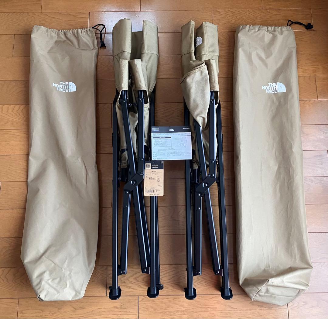 THE NORTH FACE TNFキャンプチェアスリム×2脚セット