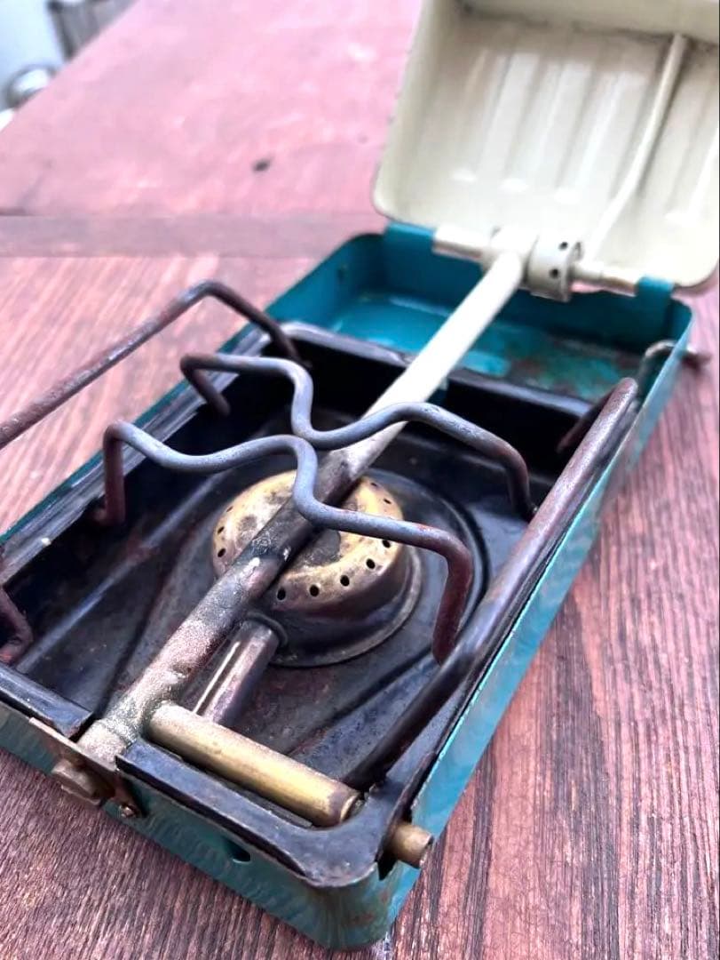 1970年代の西ドイツ製、タームスポーツ。携帯用サイレント、アルコールバーナー。