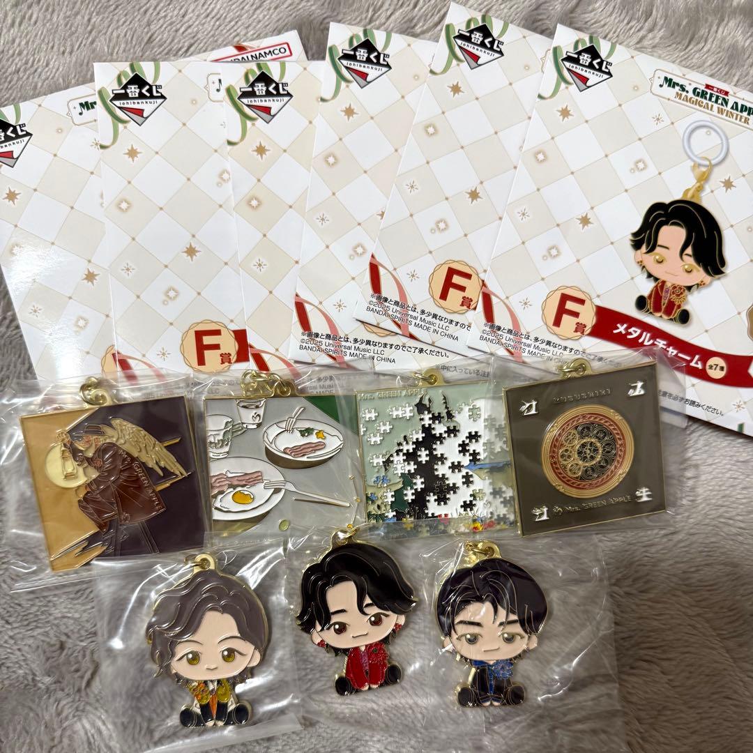 Mrs. GREEN APPLE 一番くじ　メタルチャーム