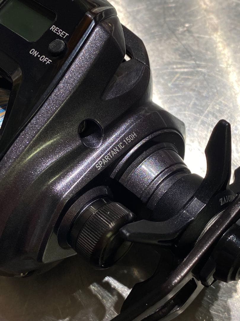 ダイワ スパルタン IC 150H　両軸リール　カウンター付き　右巻き