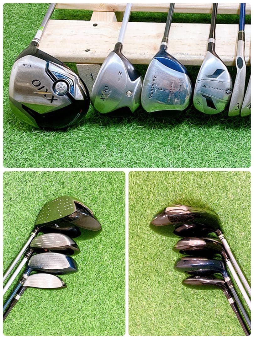 M11.ゼクシオ　初心者オススメ　ゴルフクラブ　メンズセット　右利き　15本