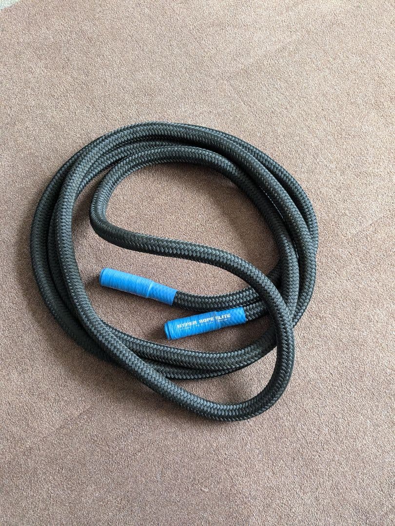 [バトルロープ]　hyper wear ハイパーロープ　25フィート　ブラック