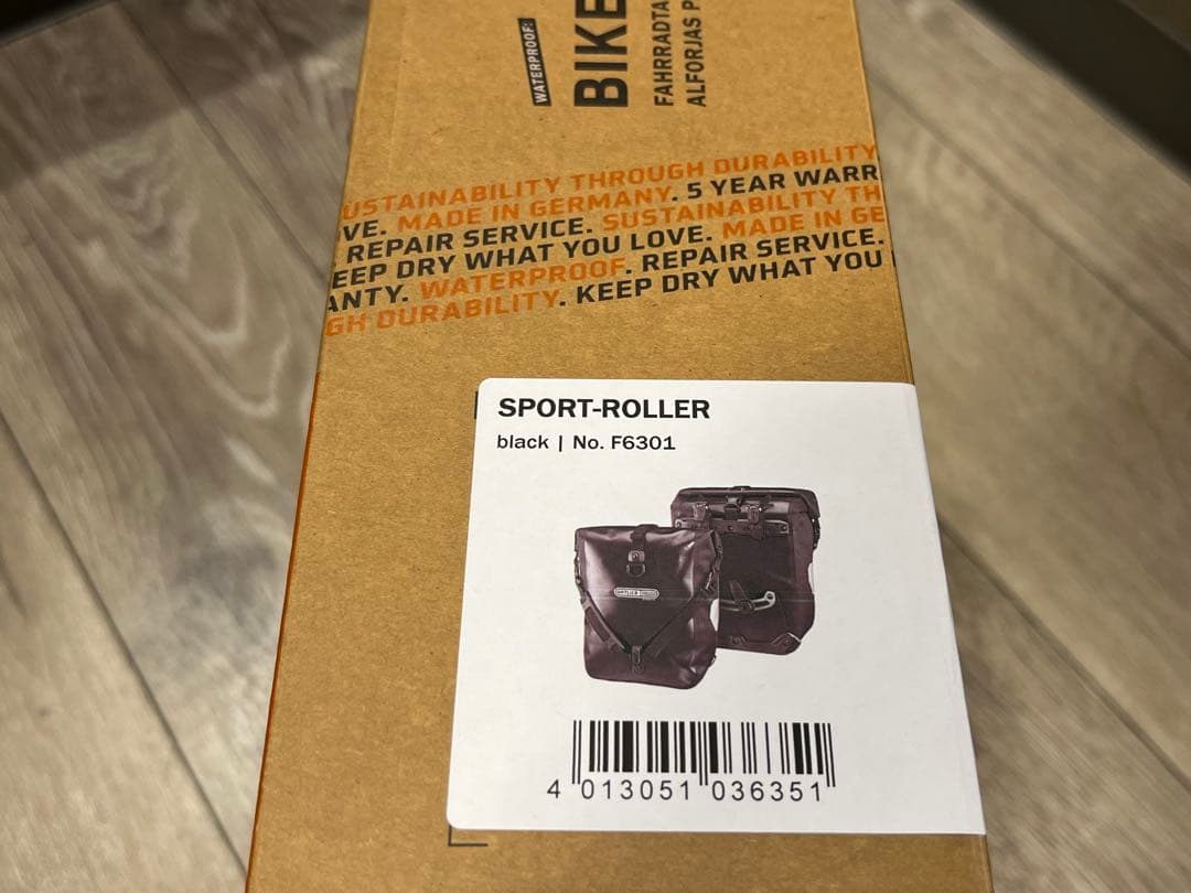 ORTLIEB スポーツローラー バッグ 黒