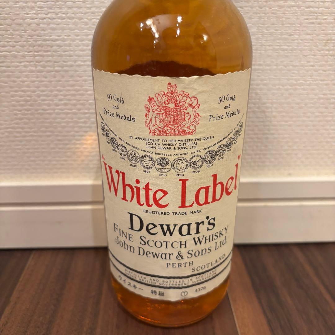 【未開栓】デュワーズ 赤紋章　特級　古酒　希少