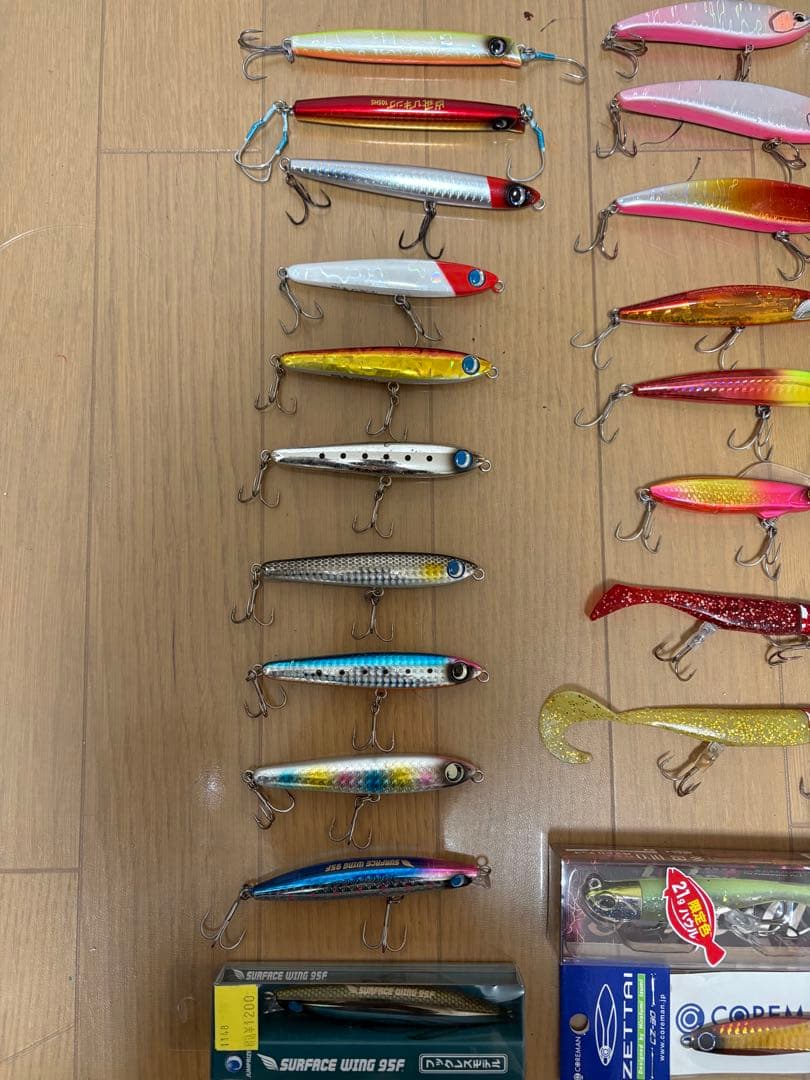 サーフ釣り引退ルアー27個セット
