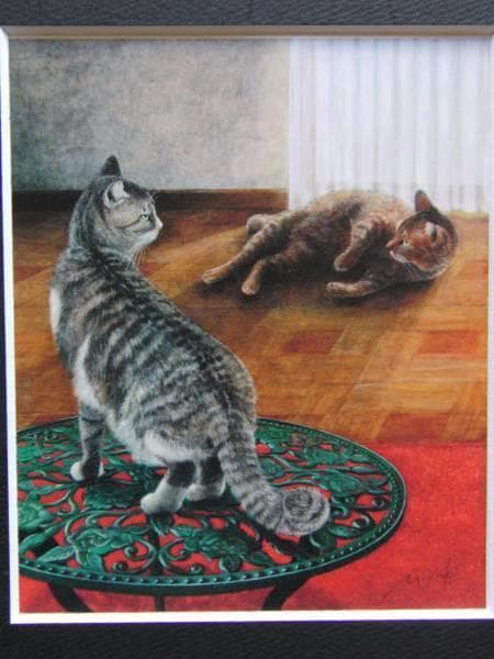 大澤美由紀、【気配】希少な額装用画集より、厳選、新品額装、マット額装付、状態良好