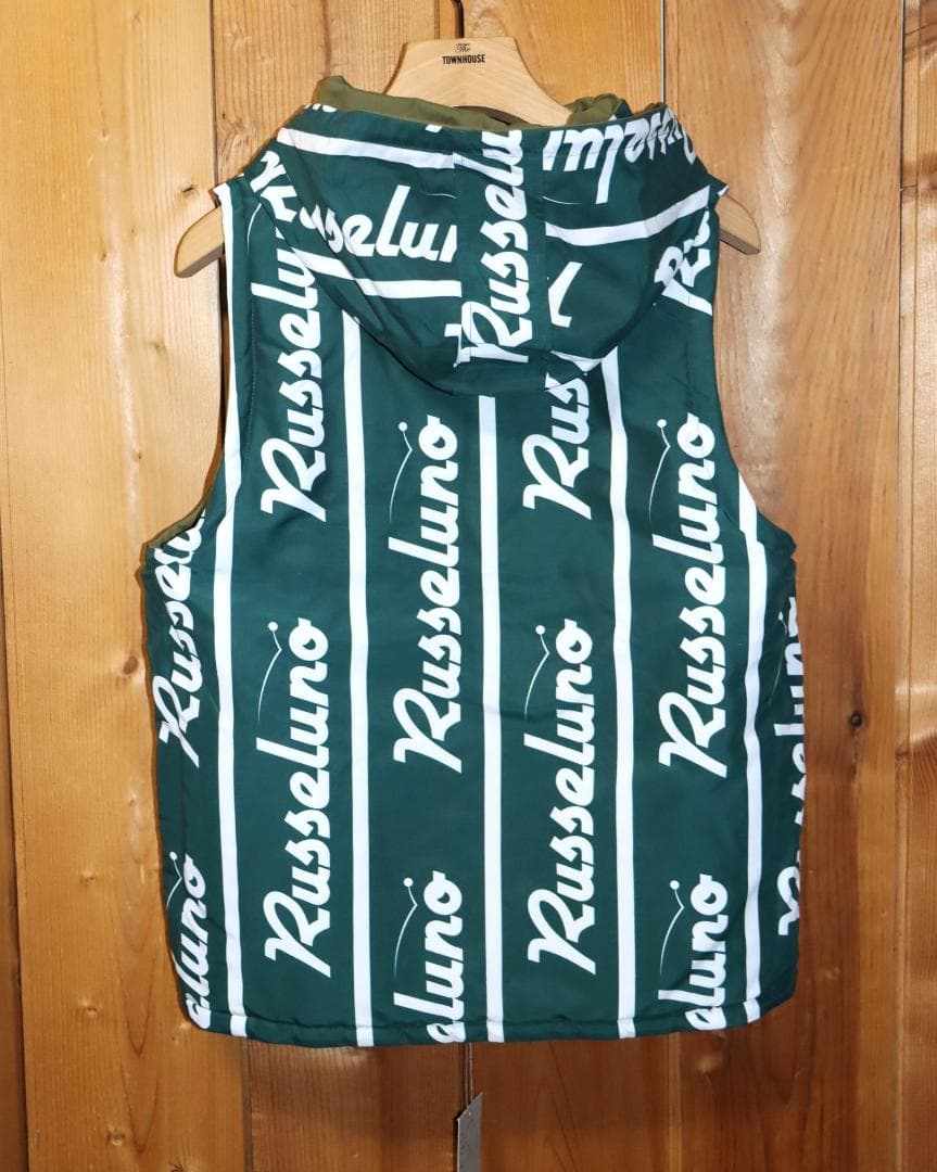 新品 Russeluno リバーシブル ベスト 中綿 (4/M) Ⓗ