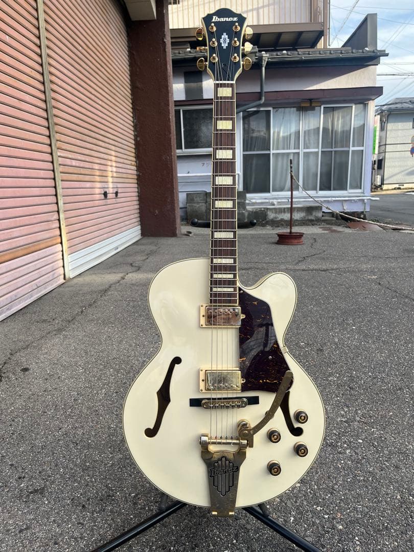 【Ibanez AF75TDG-IV フルアコースティック トレモロ付】