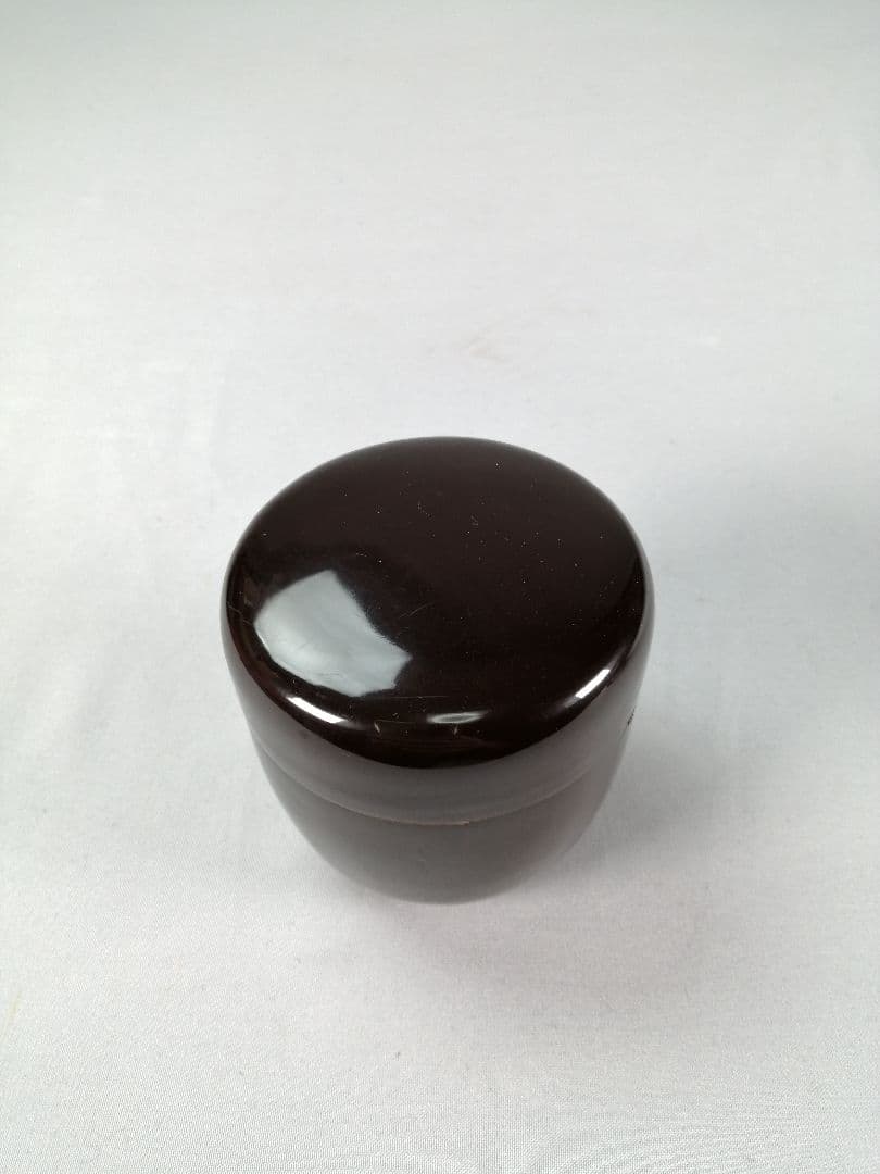 【茶道具】中村宗哲造　中棗　茶器　棗283