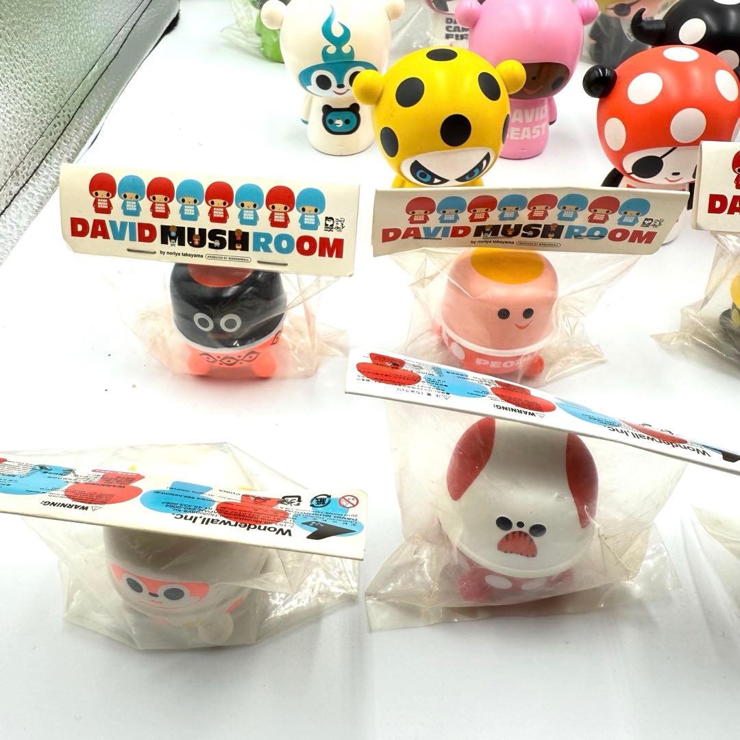 DAVID MUSH ROOM タケヤマノリヤ ソフビ 24体セット