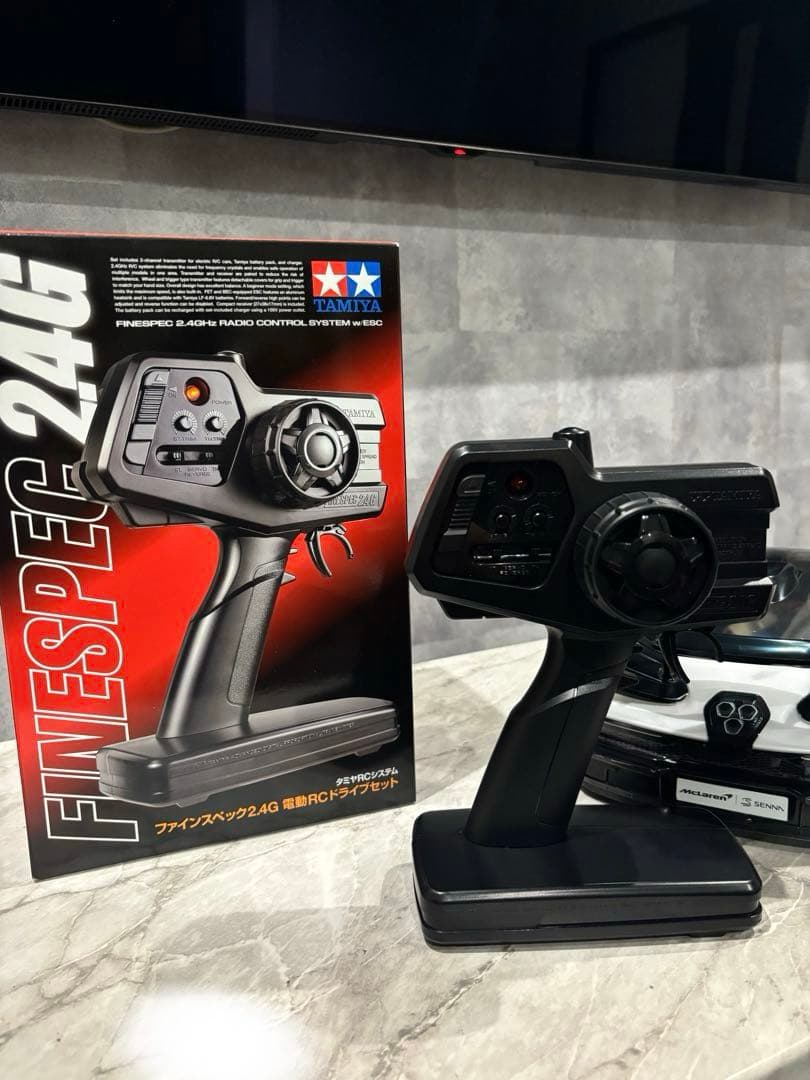 タミヤ TT-02 マクラーレン セナ ファインスペック2.4Gプロポセット