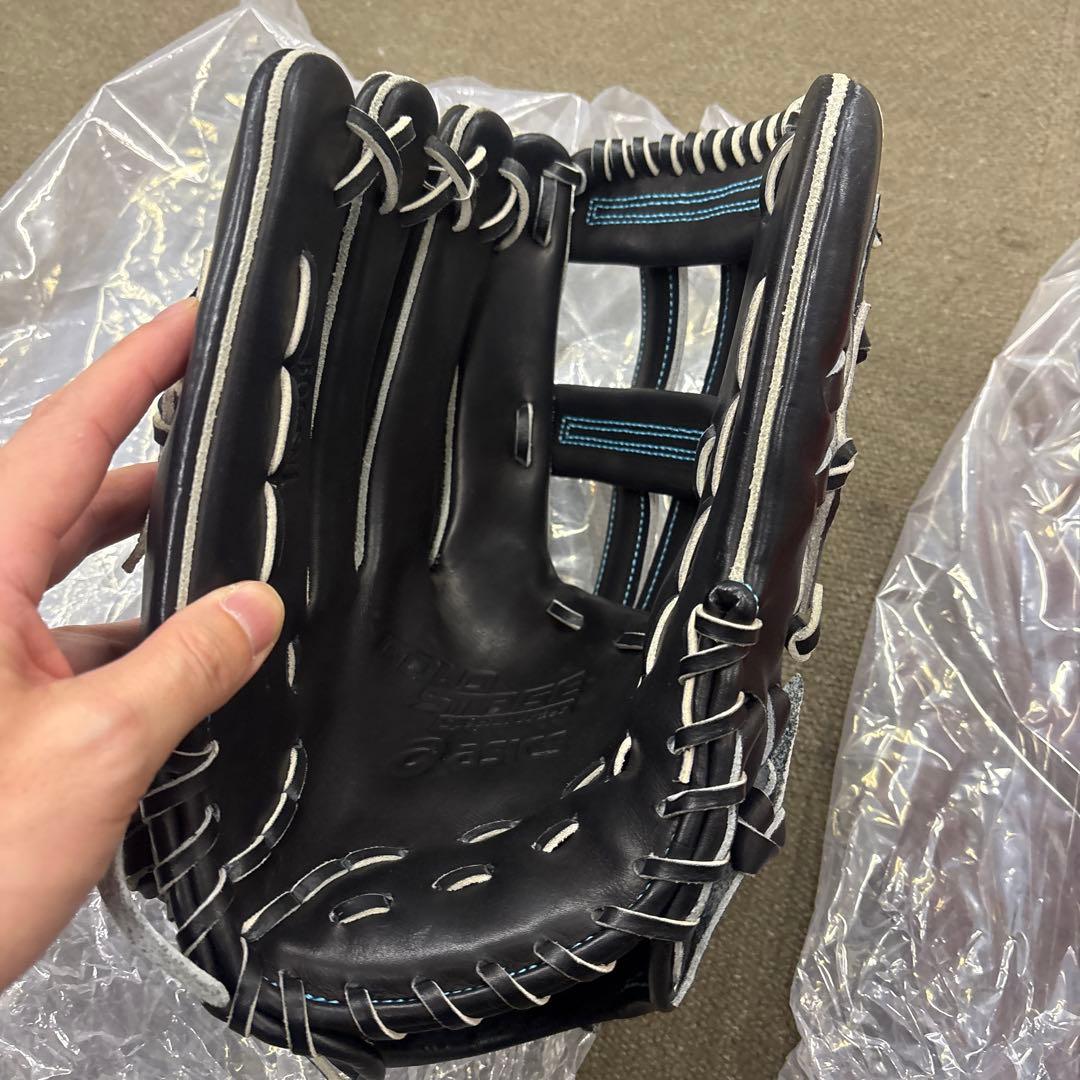 アシックス、エスエスケイ、ローリングス硬式グラブ左投げ用３個セット