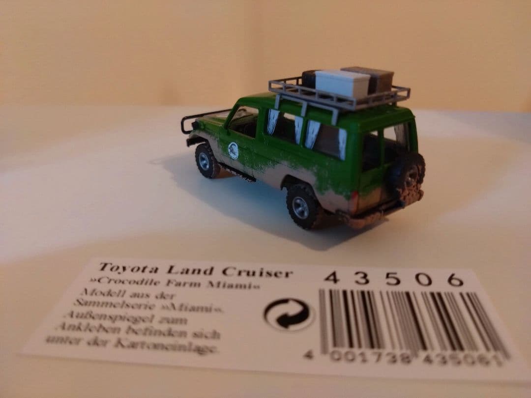 日*1様 【希少】BUSCH トヨタランドクルーザー　サファリ仕様 1:87 マ