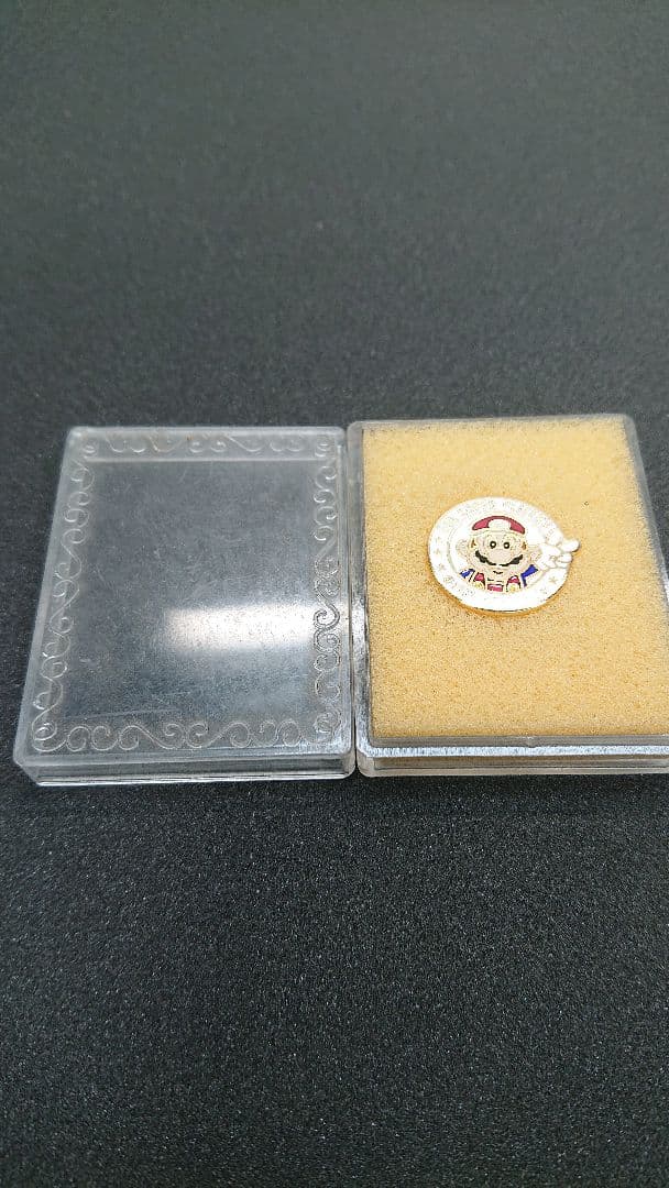 記念品 ピースマリオ スーパープレイヤーズ ピンバッジ 1987年製 任天堂