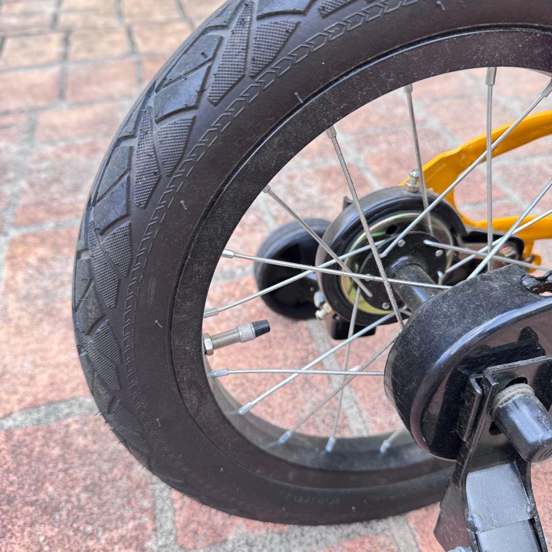 【引取限定】HUMMER 子供用自転車 14インチ 補助輪付き