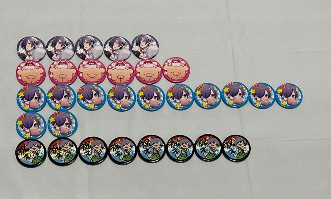 ゆきむら。　缶バッジ　まとめ売り