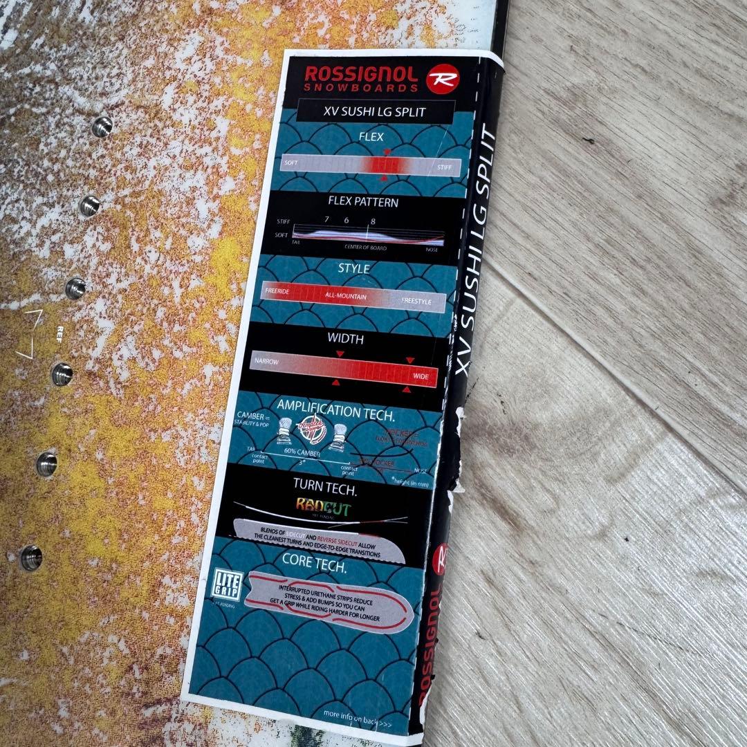 専用ROSSIGNOL XV SUSHI LG SPLIT 145cm スノー