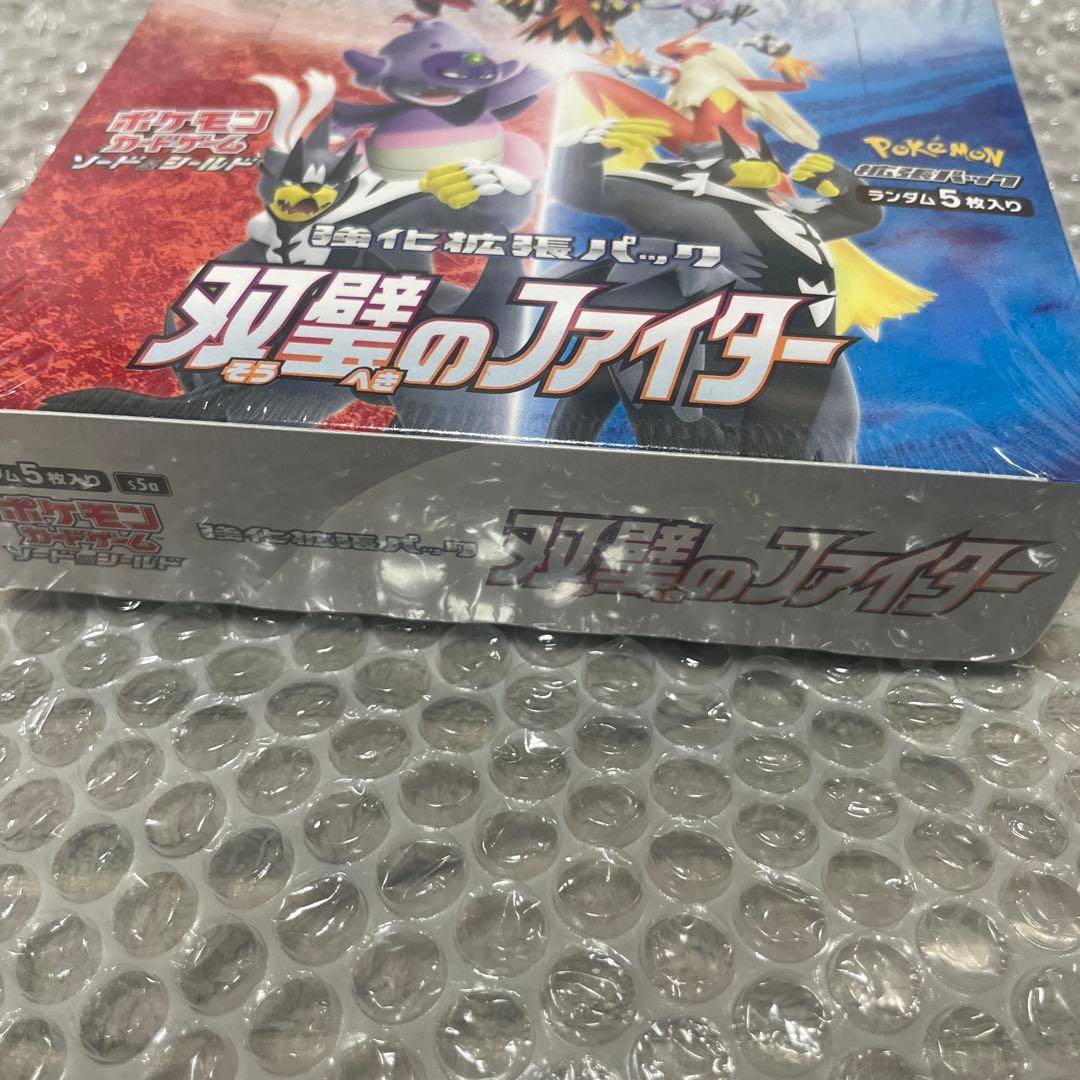 ポケモンカード 双璧のファイター BOX シュリンク付き