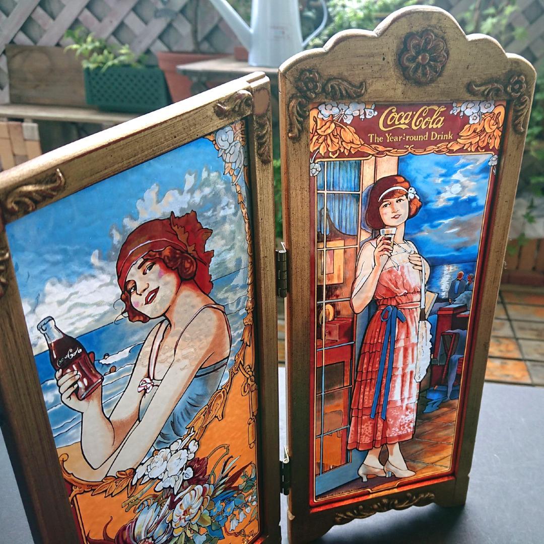 コカコーラ ステンドグラス Four Seasons1923年 グラスマスターズ