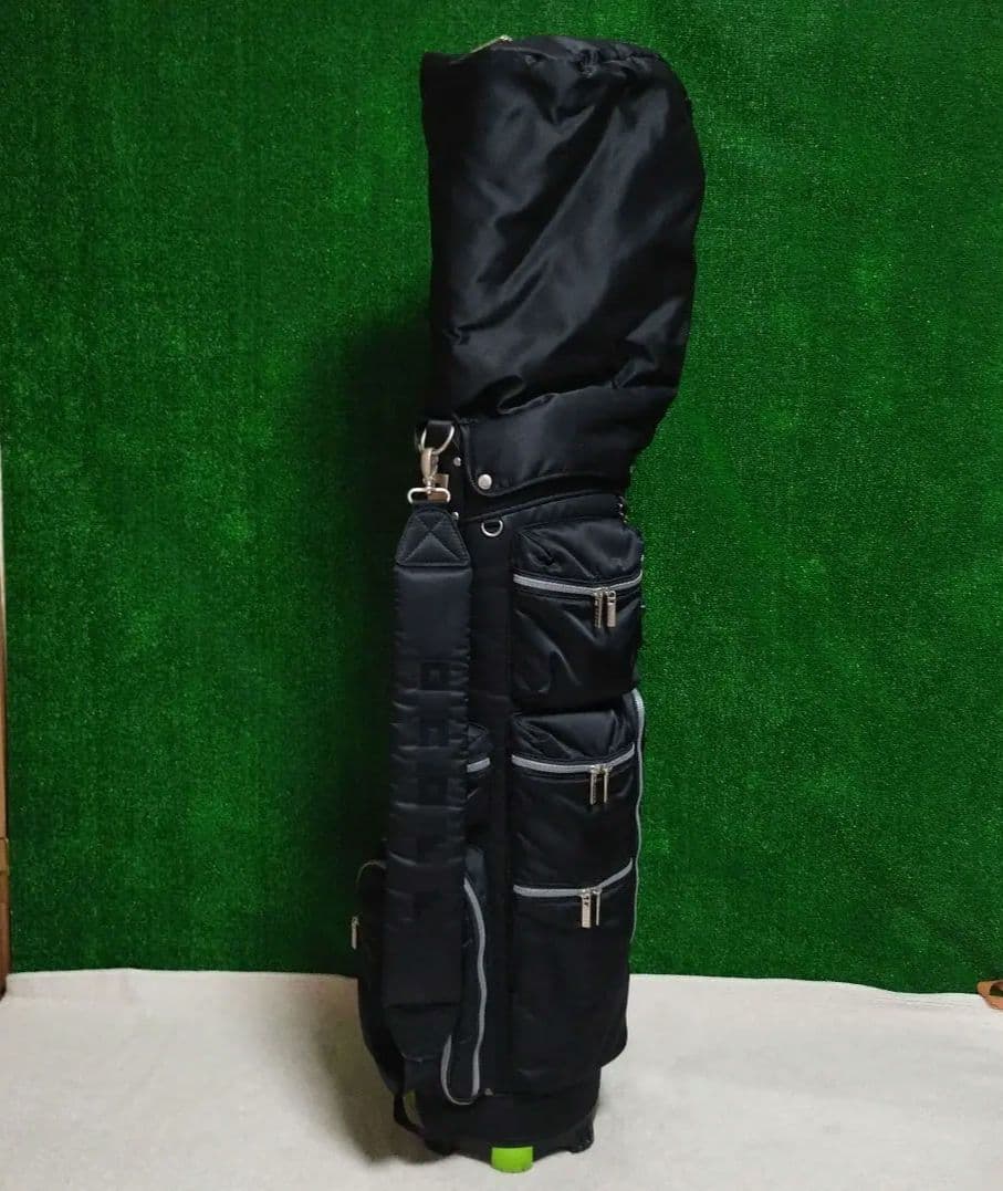 ONOFFブラック ゴルフスタンドバッグ ※美品