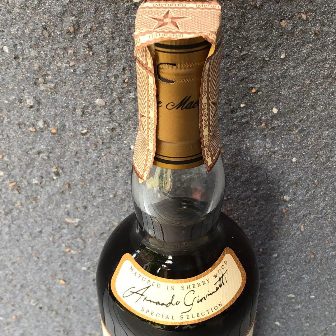 ザ・マッカラン7年　シェリーカスク　 ヴィンテージボトル 700ml/40%