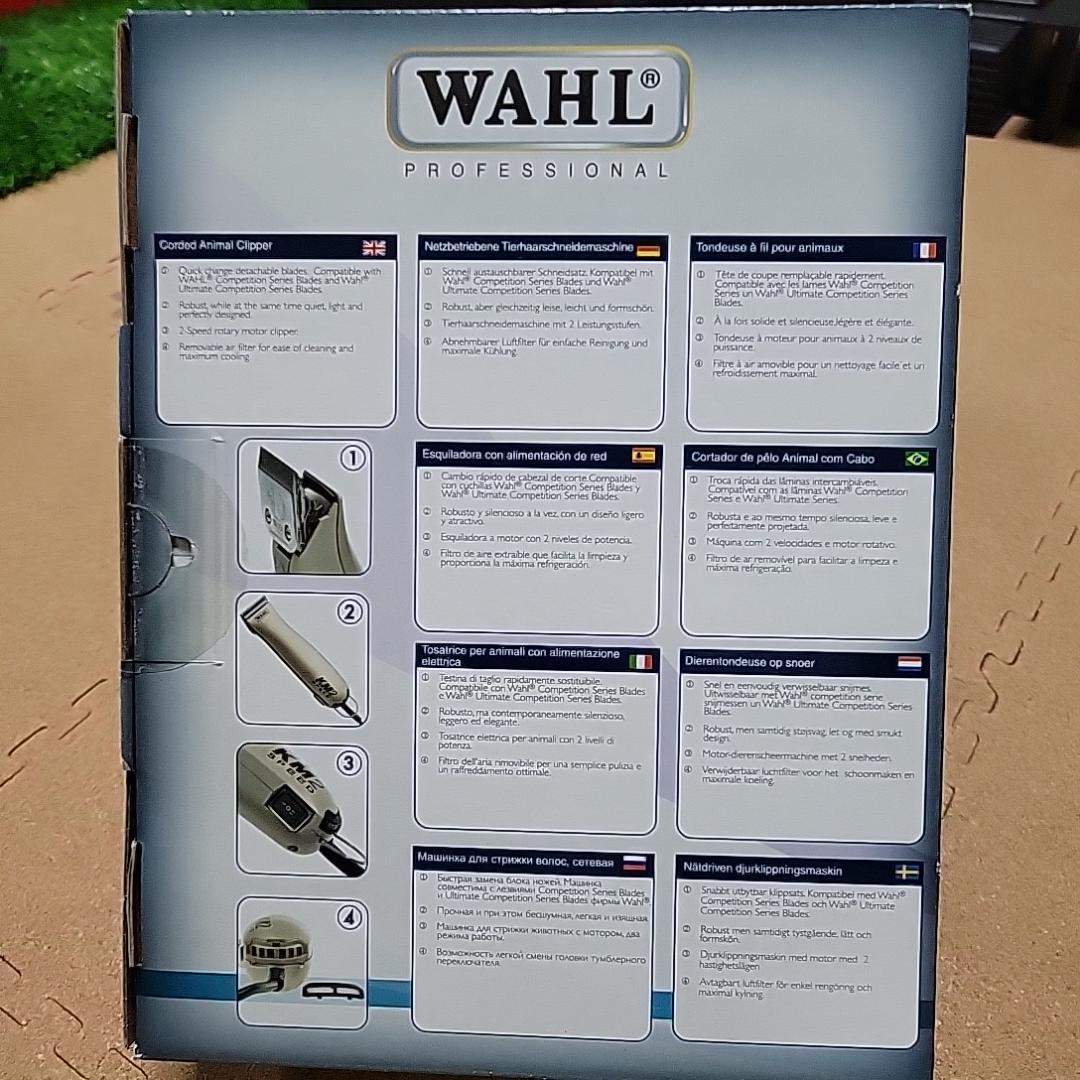 【未開封・未使用】ペット用バリカンWAHLプロフェッショナル(KM2SPEED)