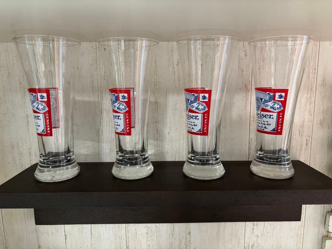 ヴィンテージ バドワイザー ピルスナーグラス